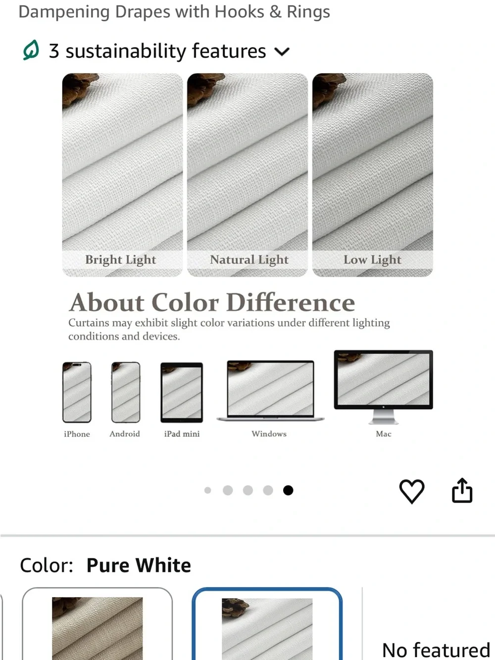 NEW Blackout Pinch Pleated Curtains in White - 92”L x 40”W